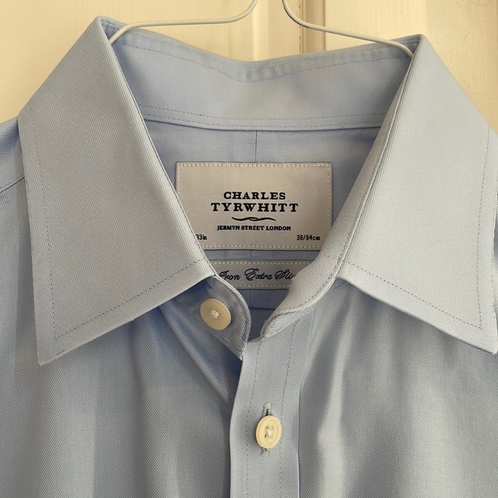 Charles Tyrwhitt Oxford Non-Iron Extra Slim Fit 15/33